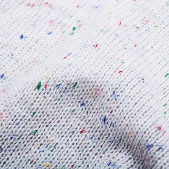 LAST ONE Frayed Confetti Distressed Knit Sweater - Picture 9 of 12